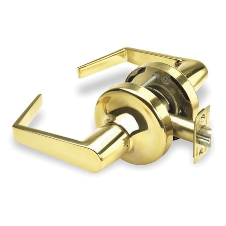 Assa Abloy Accentra AU5401LN X 605 Lever Lockset, Mechanical, Passage, Grade 1
