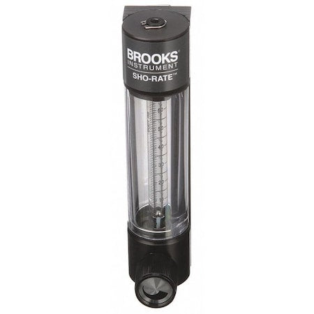 Brooks 1250AR6031MRSVV Flowmeter, Flow Range at CCM of Air 0-400