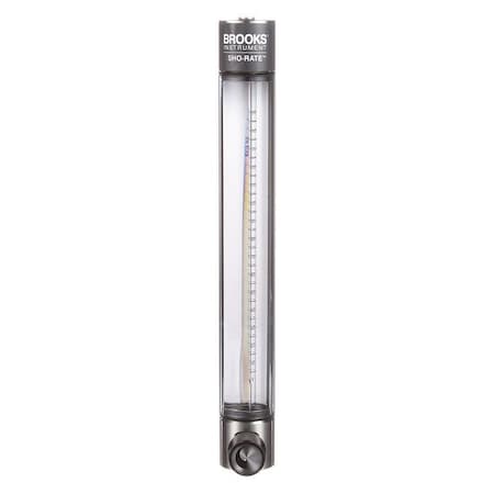 Brooks 1255AR1031MRSVV Flowmeter, Flow Range at CCM of Air 0-400