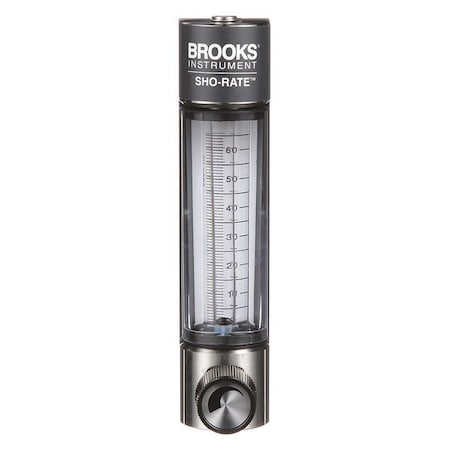 Brooks 1250AR6041MRSVV Flowmeter, Flow Range at CCM of Air 0-900