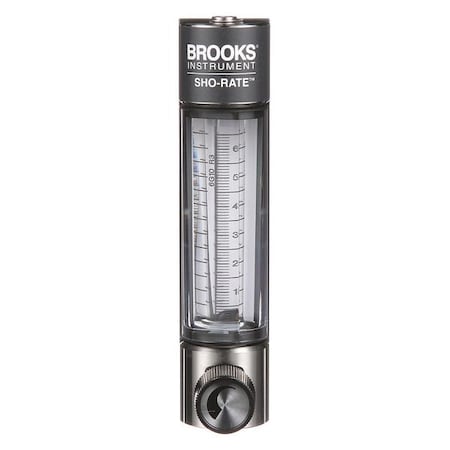 Brooks 1250AR6101MRSVV Flowmeter, Range at CCM of Air 0-23640