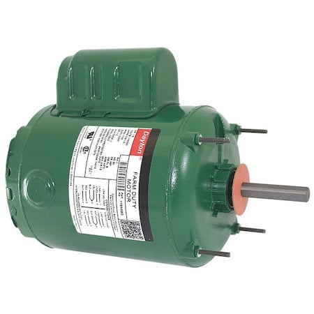 DAYTON 1YBA5BG Agricultural Fan Motor, Permanent Split Capacitor, 1/3 HP, 115/230V AC, 1,100 Nameplate RPM
