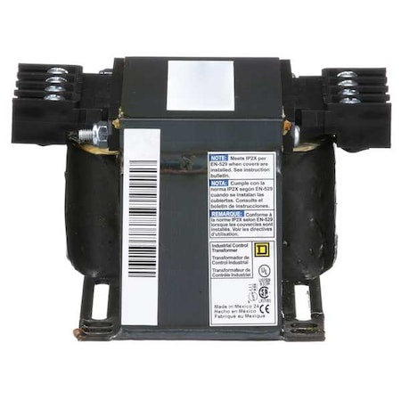 Square D 9070T250D4 Control Transformer, 250 VA, Not Rated, 120V AC, 277V AC