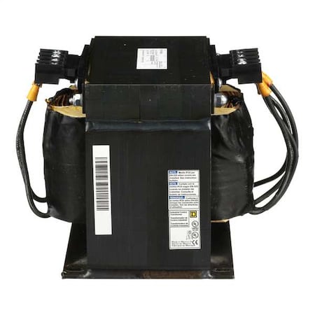 Square D 9070T1500D20 Control Transformer, 1.5 kVA, Not Rated, 120V AC, 208/240/480V AC