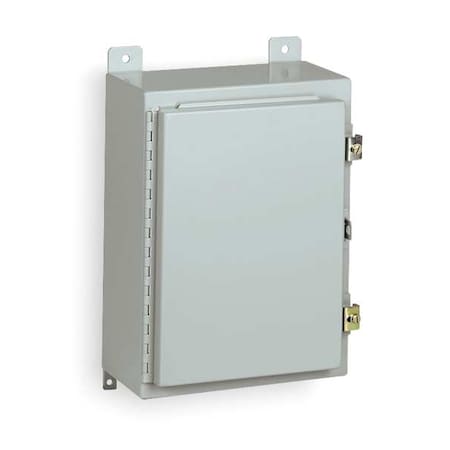 Wiegmann N12483612 Padlockable Hasp Electrical Enclosures, 48 in H, 12 in D, 36 in W, 12, 13, Steel