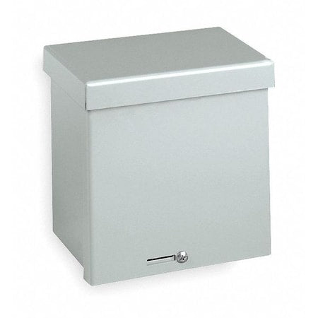 Wiegmann RSC151806 Padlockable Hasp Electrical Enclosures, 18 in H, 6 in D, 15 in W, 3R, Steel