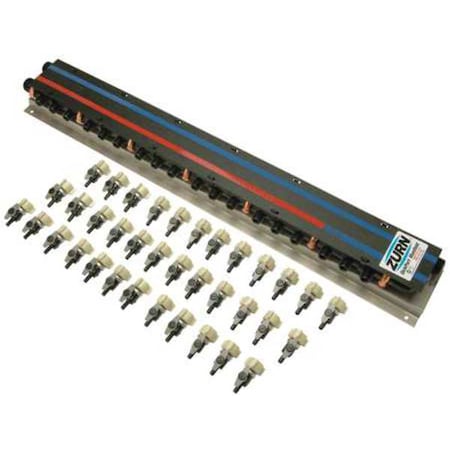 Zurn QPPM15H21C-2 PEX Manifold, Preassembled, 37-7/16