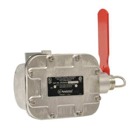 Appleton Electric AFU0333-05 Emergncy Cable Pul Switch, SingleEnd, 1NO/1NC
