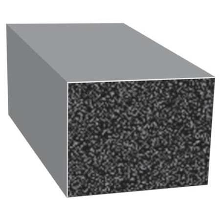 Trim-LOK X275HT-100 Rubber Seal, Rectangle, 0.75