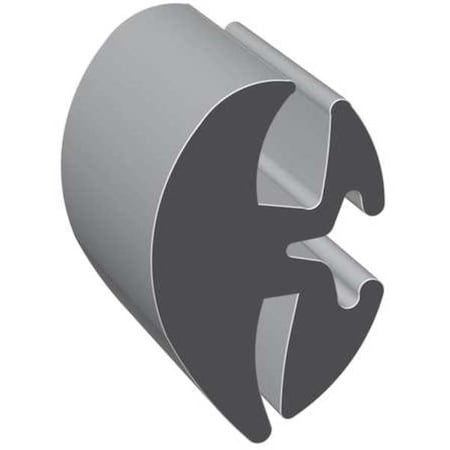 Trim-LOK LK1179-100 Double Piece (requires key) Window Locking Gasket, Fits Glass 3/16