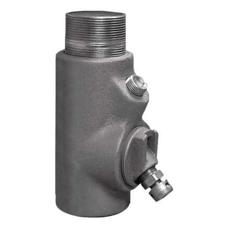 Appleton Electric EYD-86 IMC Sealing, 3 in, Threaded, Iron, PVC Coated, Silver