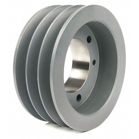 TB Woods 903C 7/8 in to 3-1/2 in Quick Detachable Bushed Bore 3 Groove V-Belt Pulley 9.4 in OD