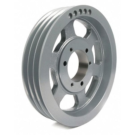 TB Woods 5V1183 1/2 in to 2-15/16 in Quick Detachable Bushed Bore 3 Groove V-Belt Pulley 11.8 in OD