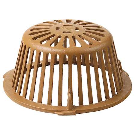JAY R. Smith Manufacturing 1010CID Roof Drains Dome Strainer, cast iron, Twist Lock