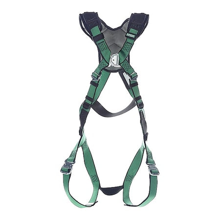 MSA Safety 10206109 V-FORM+(TM) Safety Harness Fall Protection Harness, M/L, 310 lb, Not Applicable Chest/