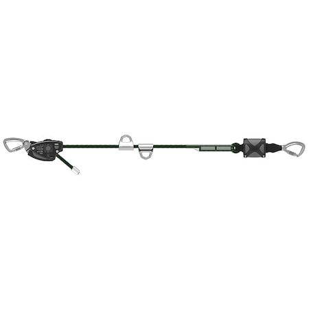 MSA Safety 10219294 MSA Horizontal Lifeline, 100 ft Length, 310 lb Weight Capacity
