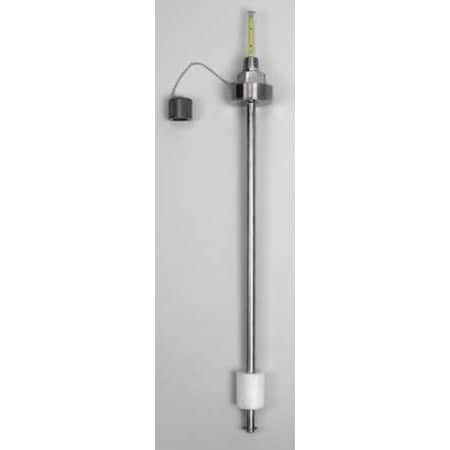 Madison TL4570-10365 Tape Level Indicator, 316StainlessSteel, 2 in