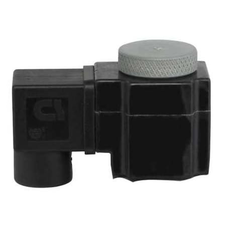 Plast-O-Matic W11-024DC Solenoid Valve Coil, 24V DC, 17W