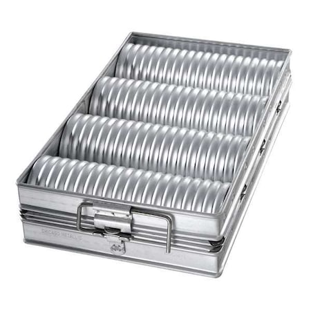 Chicago Metallic 48514 Crimped Bread Pan Set, 10 17/32 in W