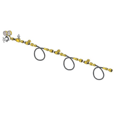Allegro Industries 9892-04 Four Cylinder Airline Cascade Kit