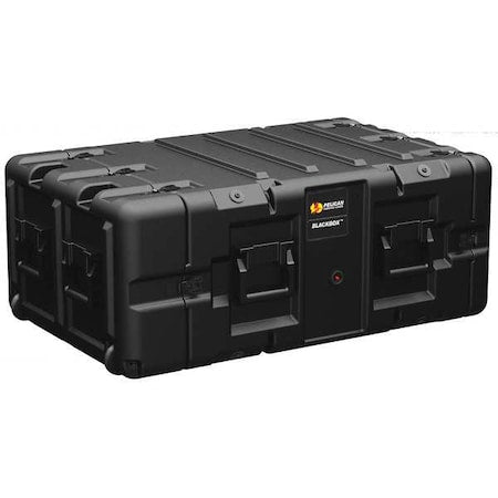 Pelican BLACKBOX-5U Black Protective Case, 38-1/2