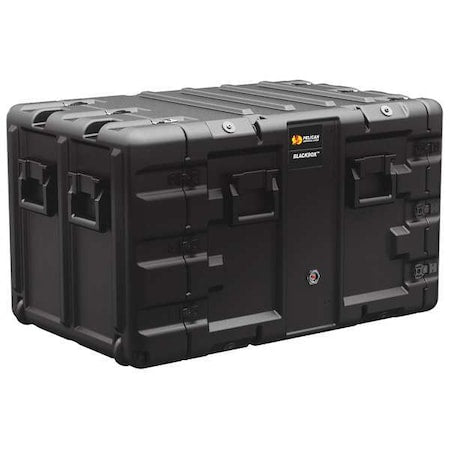 Pelican BLACKBOX-9U Black Protective Case, 38-1/2