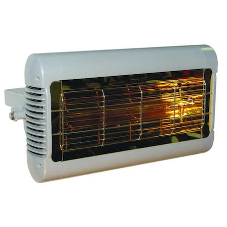 Solaira SALPHA20240L1G Electric Infrared Heater, 1 Phase, Aluminum, 6824 BtuH, 208/240V AC 2000 W
