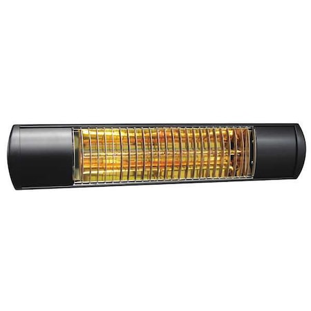 Solaira SCOSYXL20240L1B Electric Infrared Heater, 1 Phase, Aluminum, 6824 BtuH, 208/240V AC 2000 W