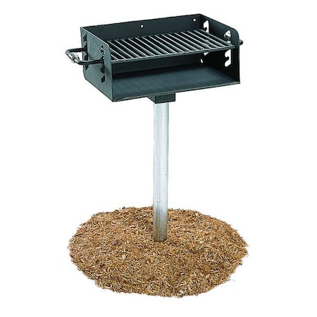 Ultrasite 630-3 Pedestal Grill, Adjustable, 300 Sq. Inch