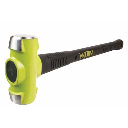 Wilton 21230 Sledge Hammer, 12 lb., 30 In, Rubber/Steel