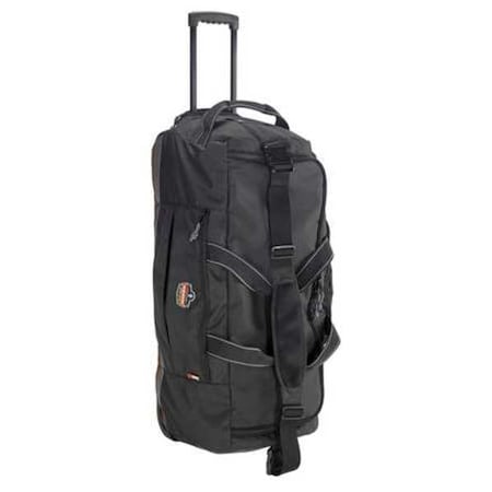 Ergodyne GB5120 Duffel Bag, Black, Polyester, 5 Pockets