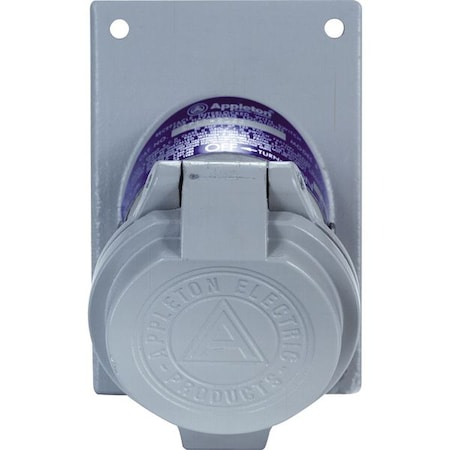 Appleton Electric CPS152R 2W 3P 20A Hazardous Location Receptacle 120/240V AC