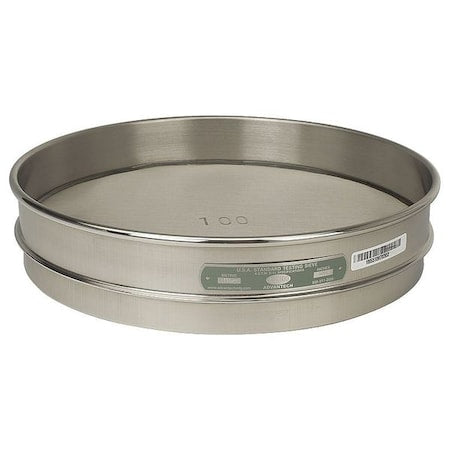Advantech 325SS12H Sieve, No 325, S/S, 12 In, Half Ht