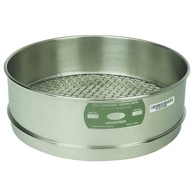 Advantech #3.5SS12F Sieve, No 3.5, S/S, 12 In, Full ht