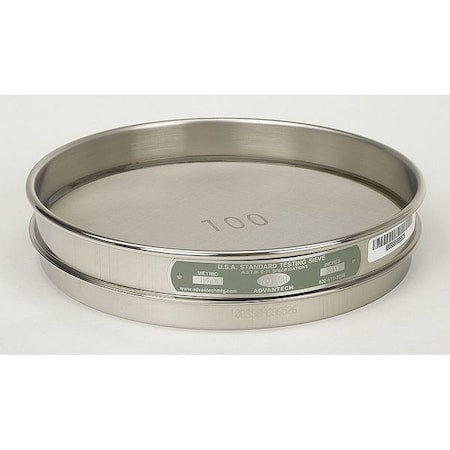 Advantech 325SS8H Sieve, No 325, S/S, 8 In, Half Ht