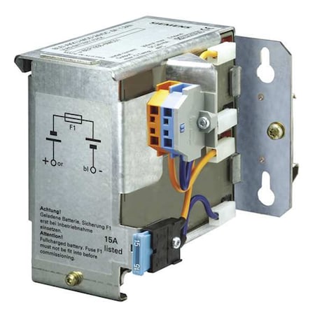 Siemens 6EP1935-6MC01 UPS Battery, 12N868, 24V DC, 1.2 Ah, Detachable Cable