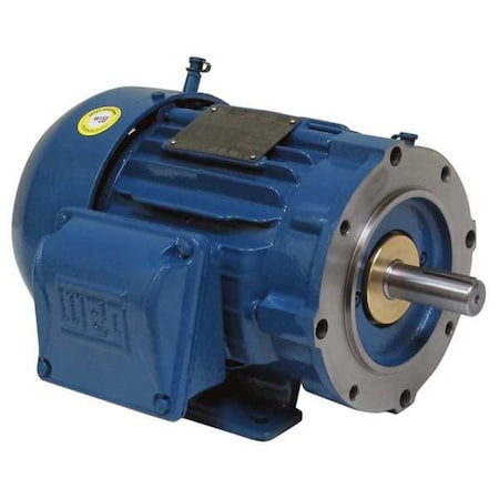 Weg 00212ST3QIE184TC-W22 Three-Phase Severe Duty Motor, 2 hp HP, 184TC Frame, 230/460V AC Voltage, 1,170 RPM Nameplate RPM