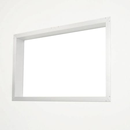 Porta-King ACVK-WCM Air-Condr Cutout, 15 5/8 inx26 in, White