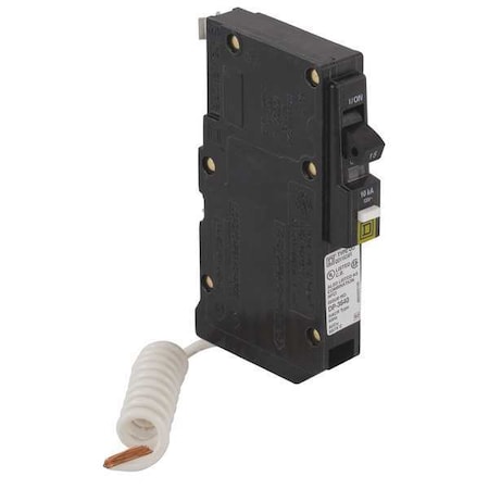 Square D QO120VHCAFI Miniature Circuit Breaker, HOMELINE Series, 20A, 1 Pole, 120V AC, 22kA at 120V AC