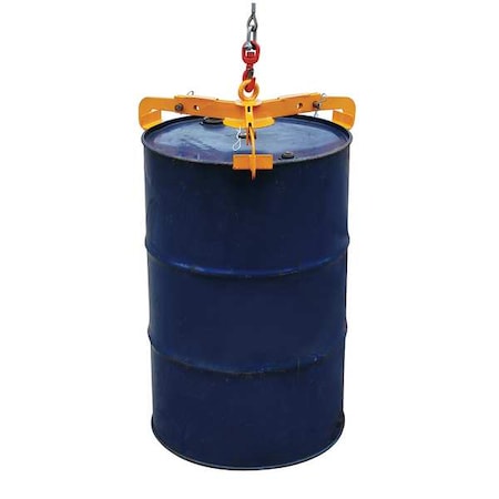 DAYTON 12R540 Drum Lifter, Open Head, Hoist Mounted