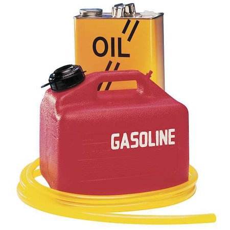 Tygon AAG00027 Tubing, 3/8 I.D., 50 ft., Yellow, Flexible
