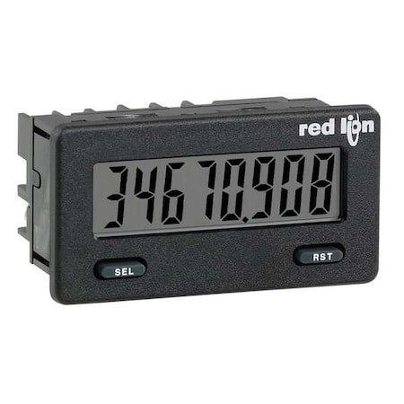 RED Lion Controls LD4006P0 Counter, Red LED, 6 Digits, 2.25