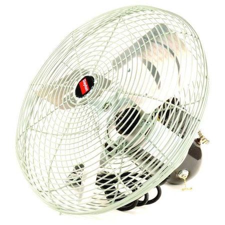 DAYTON 13F047 Standard Duty Air Circulator, IBeam, Pedestal, Wall Mount, 18 in Blade Dia, 115V, 2,950/4,550 cfm