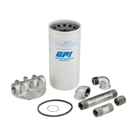 GPI 133537-01 Fuel Filter Kit, 30micron, 40 gpm, 50 psi