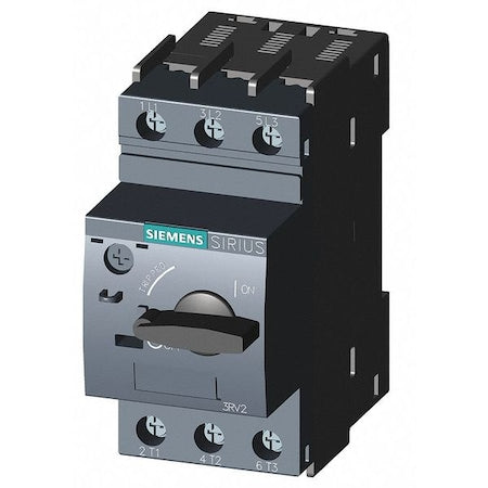 Siemens 3RV20214BA10 Manual Motor Starter, Not Applicable, 3 P, 3 Phase, Selector Switch, 20 A