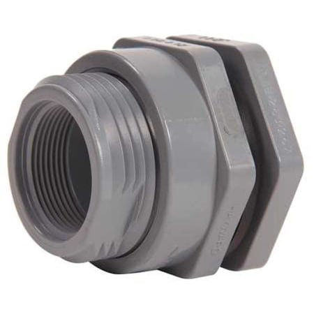 Hayward Flow Control BFAS2030CFS Bulkhead Fitting, 3