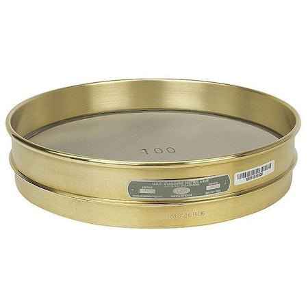 Advantech 400BS12H Sieve, No 400, B/S, 12 In, Half Ht
