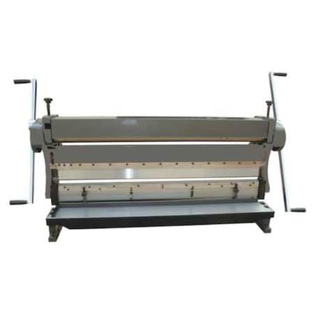 DAYTON 13W873 Combination Machine, 40.5 in Bending Length, 40 1/2 in Cutting Width, Min 1 11/16 in Rolls