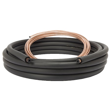 Streamline 61420301 Refrigerant Line Set, Copper Roll, L 30 Ft