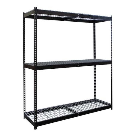 Hallowell DRHC602484-3S-W-ME Boltless Shelving Unit, 24